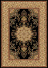 Dynamic Rugs Brilliant 7201 Black Area Rug main image