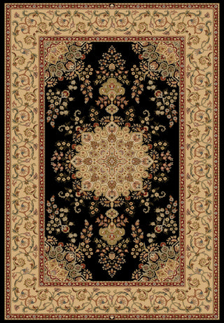 Dynamic Rugs Brilliant 7201 Black Area Rug main image