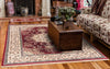 Dynamic Rugs Brilliant 7201 Red Area Rug Lifestyle Image