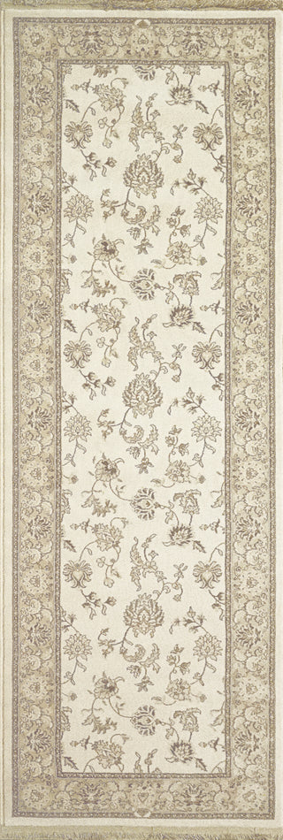 Dynamic Rugs Brilliant 7226 Ivory Area Rug Finished Runner Image