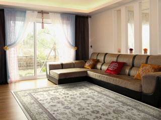 Dynamic Rugs Brilliant 7226 Ivory Area Rug Lifestyle Image