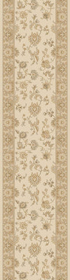 Dynamic Rugs Brilliant 7226 Ivory Area Rug Roll Runner Image