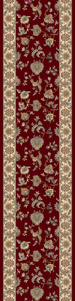 Dynamic Rugs Brilliant 7226 Red Area Rug Roll Runner Image