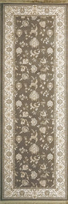 Dynamic Rugs Brilliant 7226 Brown Area Rug Finished Runner Image