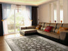 Dynamic Rugs Brilliant 7226 Brown Area Rug Lifestyle Image