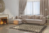 Dynamic Rugs Brilliant 72284 Ivory Area Rug Lifestyle Image Feature
