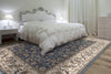 Dynamic Rugs Brilliant 72284 Blue Area Rug Lifestyle Image Feature