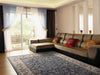 Dynamic Rugs Brilliant 72284 Blue Area Rug Lifestyle Image