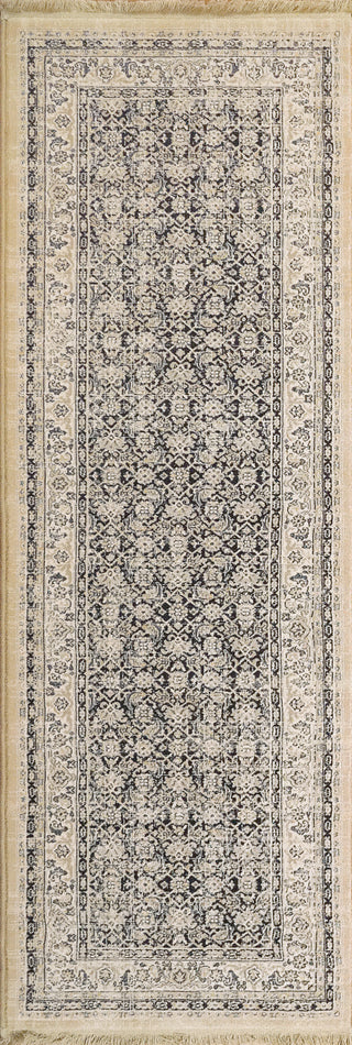 Dynamic Rugs Brilliant 72407 Navy Area Rug Finished Runner Image