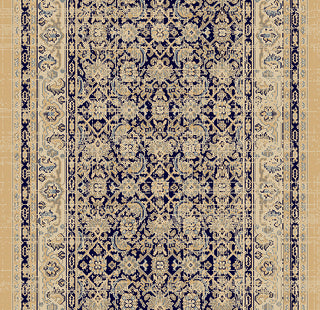 Dynamic Rugs Brilliant 72407 Navy Area Rug