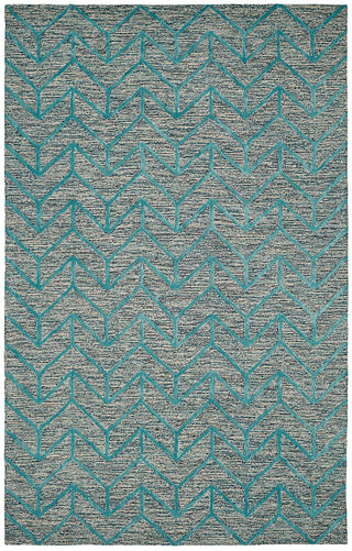 Dynamic Rugs Broadway 99446 Aqua Area Rug main image