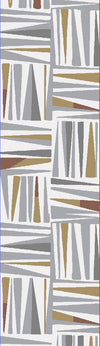 Dynamic Rugs Capella 7978 Grey/Gold/Multi Area Rug Finished Runner Image