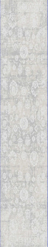Dynamic Rugs Castilla 3530 Cream/Silver Area Rug Finished Runner Image
