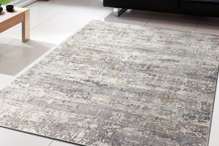 Dynamic Rugs Castilla 3533 Cream/Grey Area Rug Lifestyle Image Feature