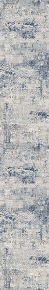 Dynamic Rugs Castilla 3533 Grey/Blue Area Rug Roll Runner Image