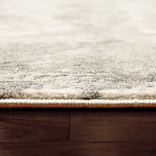 Dynamic Rugs Castilla 3534 Cream/Silver Area Rug Detail Image