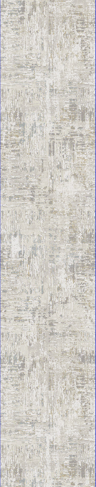 Dynamic Rugs Castilla 3555 Ivory/Grey Area Rug Finished Runner Image