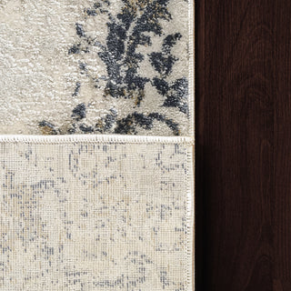 Dynamic Rugs Castilla 3558 Grey/Blue Area Rug Detail Image