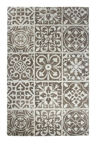 Dynamic Rugs Casual 92334 Silver/Charcoal Area Rug main image