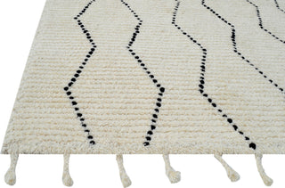 Dynamic Rugs Celestial 6950 Ivory/Black Area Rug Detail Image