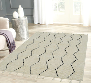 Dynamic Rugs Celestial 6950 Ivory/Black Area Rug Lifestyle Image Feature