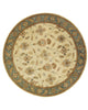 Dynamic Rugs Charisma 1403 Blue Area Rug Round Shot