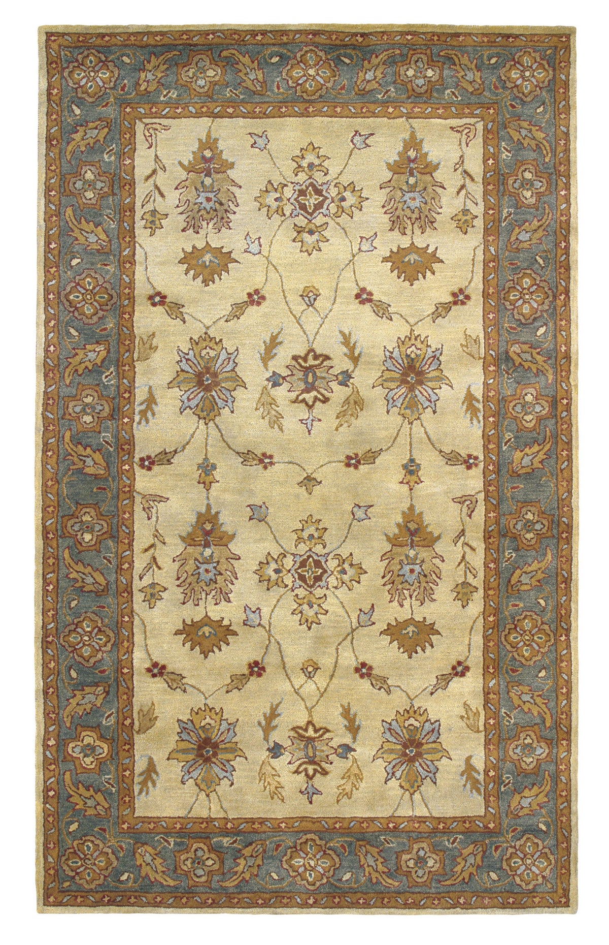 Charisma Collection Rugs Dynamic Rugs Charisma 1403 Blue Area Rug – Incredible Rugs and Decor