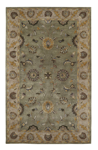 Dynamic Rugs Charisma 1405 Beige/Green Area Rug main image