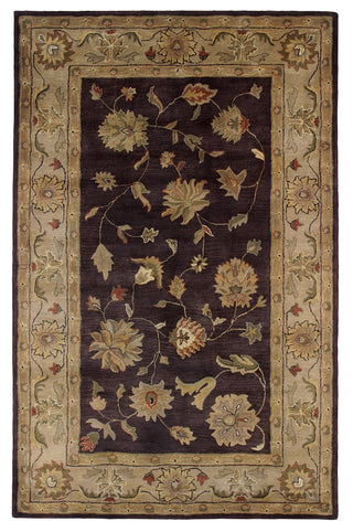 Dynamic Rugs Charisma 1406 Eggplant Area Rug main image