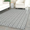 Dynamic Rugs Cleveland 7451 Silver/Grey Area Rug Lifestyle Image Feature