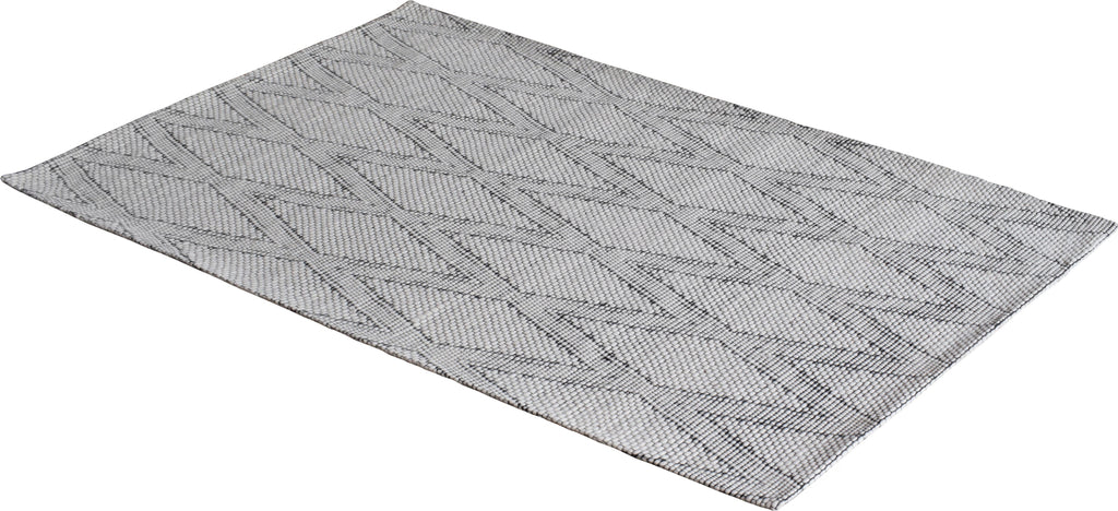 Dynamic Rugs Cleveland 7453 White/Grey Area Rug Lifestyle Image Feature
