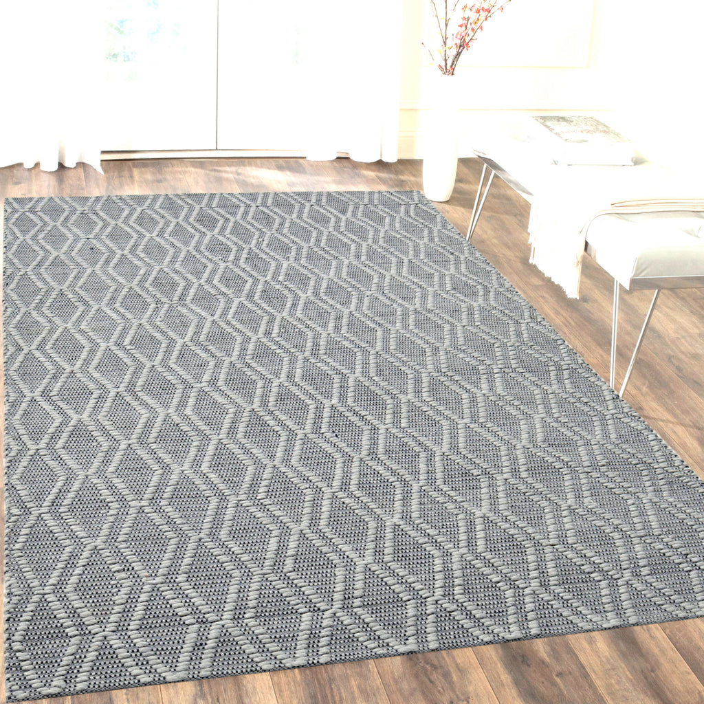 Dynamic Rugs Cleveland 7455 Grey Area Rug Lifestyle Image Feature