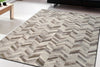 Dynamic Rugs Eclipse 63226 Silver Area Rug Lifestyle Image Feature