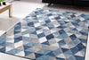 Dynamic Rugs Eclipse 63263 Blue/Multi Area Rug Lifestyle Image Feature
