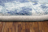 Dynamic Rugs Eclipse 63322 Cream/Blue Area Rug Detail Image