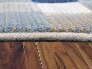 Dynamic Rugs Eclipse 63339 Multi/Blue Area Rug Detail Image