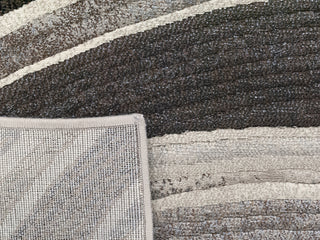 Dynamic Rugs Eclipse 68141 Multi/Silver Area Rug Detail Image