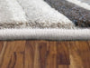 Dynamic Rugs Eclipse 68141 Multi/Silver Area Rug Detail Image