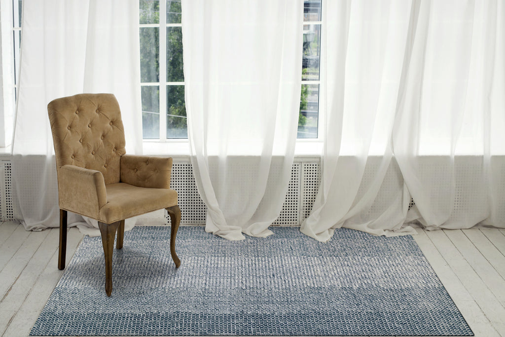 Dynamic Rugs Enchant 1500 Navy/Grey Area Rug Lifestyle Image Feature