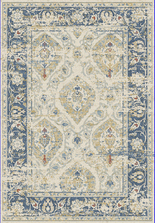 Dynamic Rugs Essence 55780 Ivory/Blue Area Rug main image