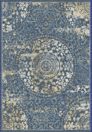 Dynamic Rugs Essence 55800 Dark Blue Area Rug main image