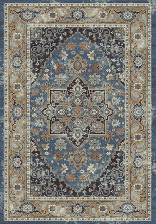 Dynamic Rugs Farahan 95042 Blue/Rust Area Rug main image