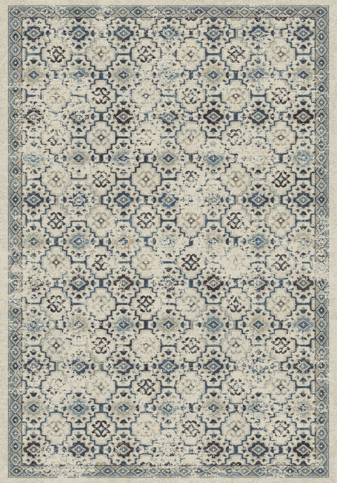 Dynamic Rugs Farahan 95046 Ivory/Blue Area Rug main image