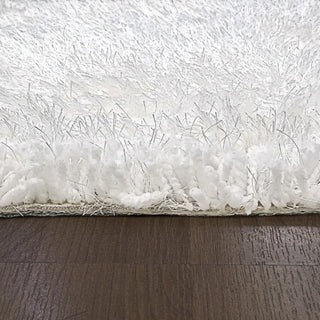 Dynamic Rugs Forte 88601 White Area Rug Detail Image