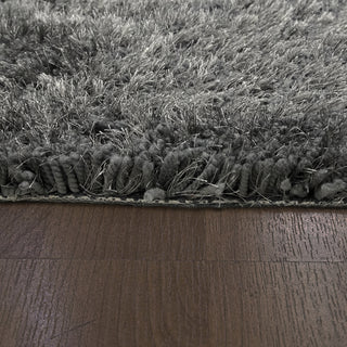 Dynamic Rugs Forte 88601 Dark Silver Area Rug Detail Image