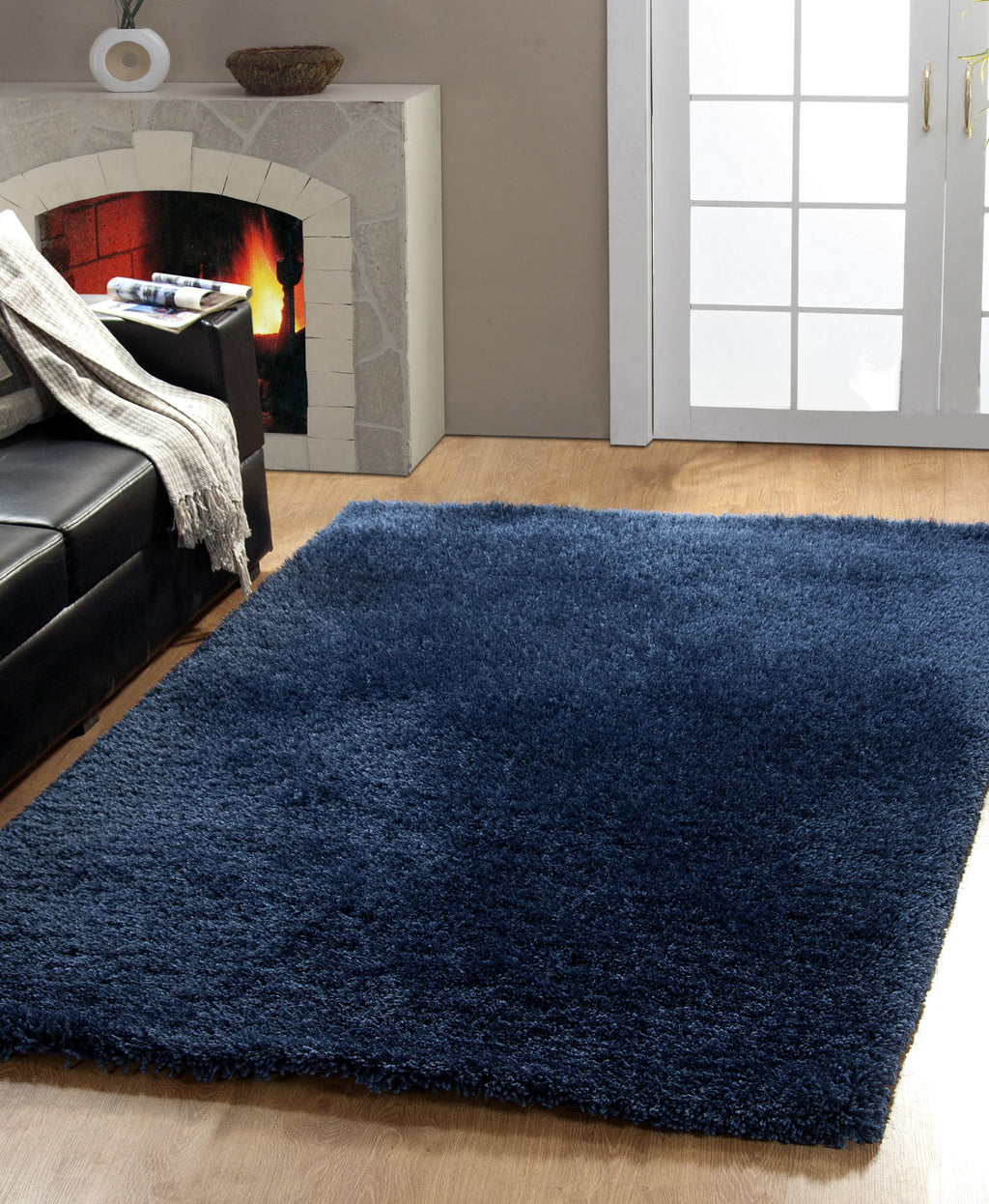 Dynamic Rugs Forte 88601 Denim Area Rug Lifestyle Image Feature