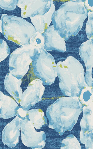 Dynamic Rugs Fusion 25418 Blue/Grey Area Rug main image