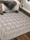 Dynamic Rugs Galleria 7855 Blue Area Rug Lifestyle Image Feature