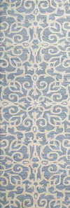 Dynamic Rugs Galleria 7861 Blue Area Rug Finished Runner Image