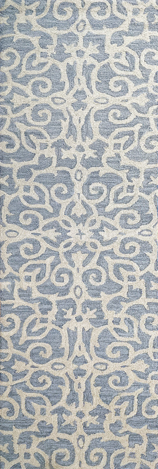 Dynamic Rugs Galleria 7861 Blue Area Rug Finished Runner Image